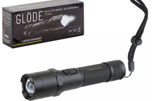 Glode 5W Ultra Bright Rechargeable Torch 841076 Arrives 14/06/22 Est